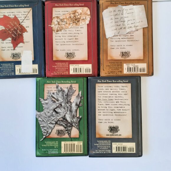 Spiderwick Chronicles Series Tony DiTerlizzi Hardcover Books 1-5 - Picture 3 of 5